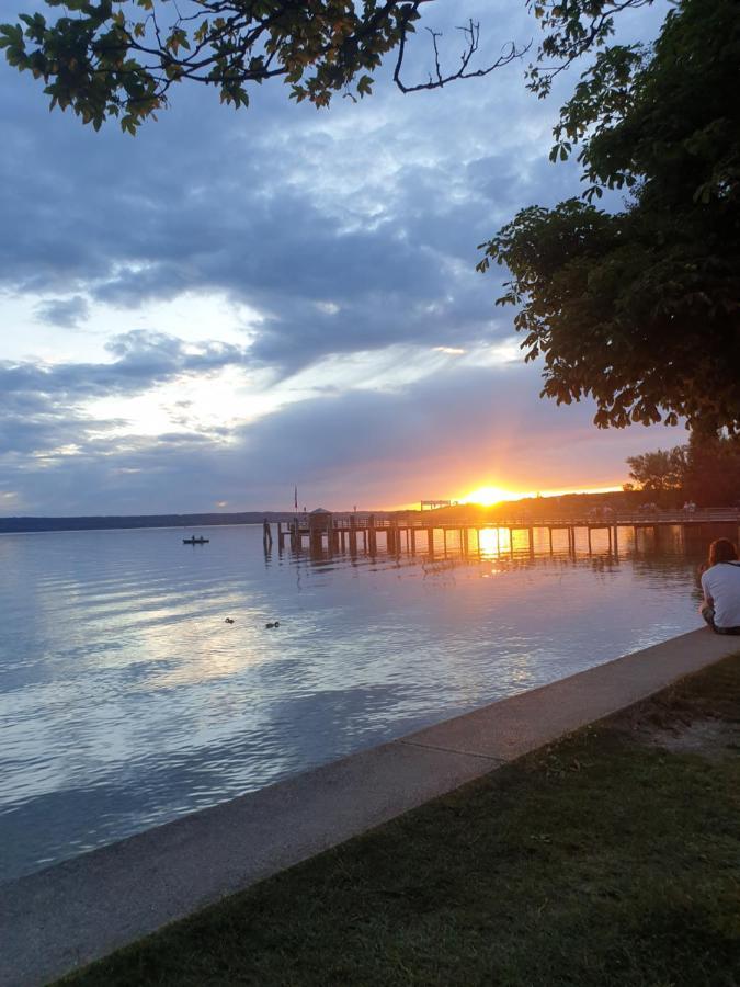 Ammersee Apartment Хершинг ам Амерзе Екстериор снимка